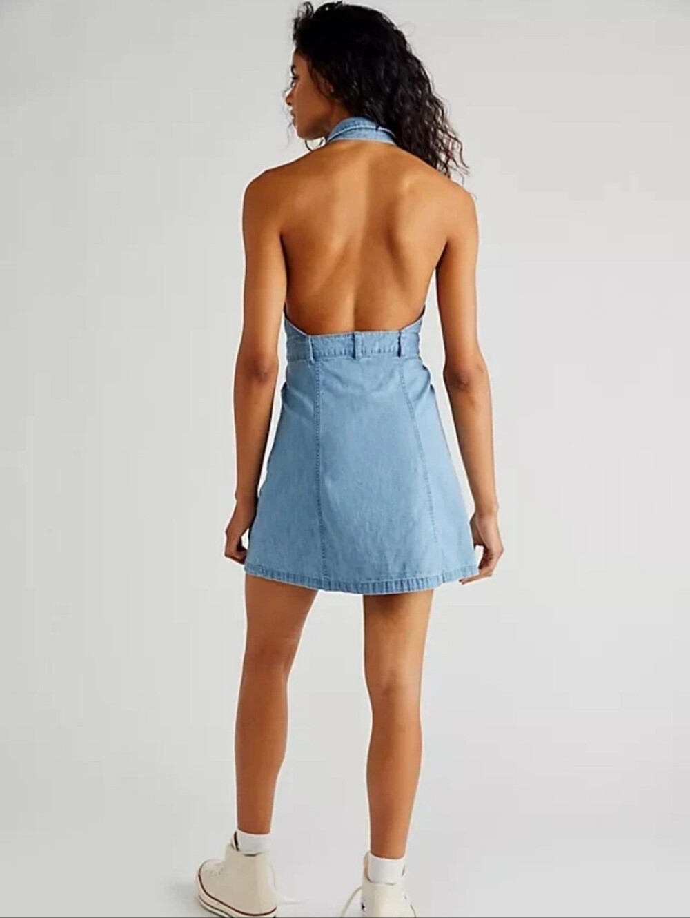 Free People Sami Halter Dress 🩵